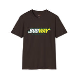 Budway Smoke Fresh Funny Weed T Shirt, Cannabis Graphic Tee, 420 Stoner Shirt