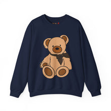 Load image into Gallery viewer, Brown Scarf Teddy Bear Sweatshirt
