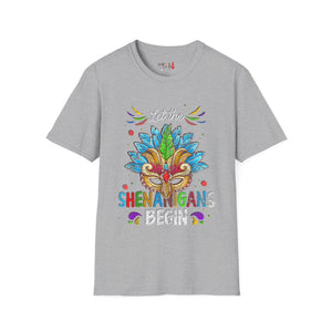 Shenanigans Mask Unisex Softstyle T-Shirt