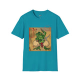 Samurai Toad Warrior Japanese Samurai T Shirt, Asian Graphic Tee, Bushido Warrior Shirt