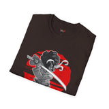 Afro Samurai Queen Japanese Samurai T Shirt, Asian Graphic Tee, Bushido Warrior Shirt