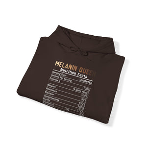 Melanin Queen Nutrition Facts Magic Heavy Blend Unisex Hoodie