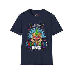 Shenanigans Mask Unisex Softstyle T-Shirt