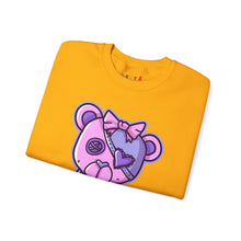 Load image into Gallery viewer, Button Eye Teddy Bear Sweatshirt
