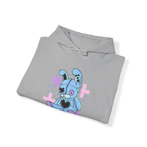 Missing Heart Teddy Bear Hoodie