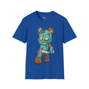 Dirty Evil Teddy Bear Unisex Softstyle T-Shirt