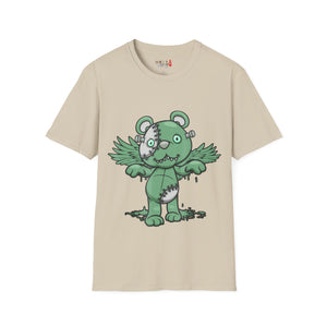 Zombie Bear Unisex Softstyle T-Shirt