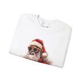 Black Santa Unisex Heavy Blend™ Crewneck Sweatshirt