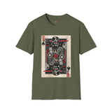 Vader Spades Card Retro Space T Shirt, Vintage Sci Fi Graphic Tee, Galaxy Shirt