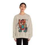 Purple Teddy Bear Sweatshirt