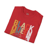 Black Queen Unisex Softstyle T-Shirt