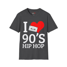 Load image into Gallery viewer, I Love 90&#39;s Hip Hop Unisex Softstyle T-Shirt
