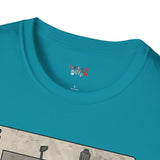 Bounty Hunter Playing Card Retro Space T Shirt, Vintage Sci Fi Graphic Tee, Galaxy Shirt