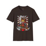 TIger Samurai Warrior Japanese Samurai T Shirt, Asian Graphic Tee, Bushido Warrior Shirt
