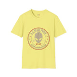 Space Force Liaison Officer Alien T Shirt for Men/Women, Funny UFO Shirt, Sci Fi Graphic Tee