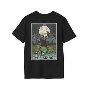 XVIII The Moon Rear Printed Tee