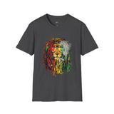 Smoking Rasta Lion Funny Weed T Shirt, Cannabis Graphic Tee, 420 Stoner Shirt