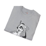 Fem Warrior Japanese Samurai T Shirt, Asian Graphic Tee, Bushido Warrior Shirt