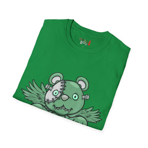 Zombie Bear Unisex Softstyle T-Shirt