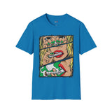 Roll Lick Smoke Funny Weed T Shirt, Cannabis Graphic Tee, 420 Stoner Shirt