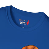 Dunking Hooper Teddy Bear Unisex Softstyle T-Shirt