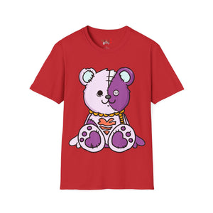 Purple Two Tone Teddy Bear T-shirt