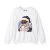 Black Santa 5 Unisex Heavy Blend™ Crewneck Sweatshirt