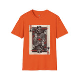 Vader Spades Card Retro Space T Shirt, Vintage Sci Fi Graphic Tee, Galaxy Shirt