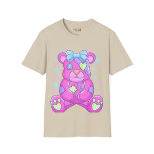 Purple Pink Teddy Bear T-shirt