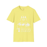 Number 1 Dad in the Galaxy Retro Space T Shirt, Vintage Sci Fi Graphic Tee, Galaxy Shirt