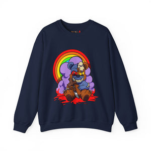 Bloody Knife Teddy Bear Sweatshirt