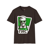 Colonel THC Funny Weed T Shirt, Cannabis Graphic Tee, 420 Stoner Shirt