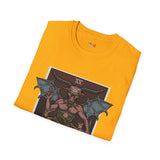 The Devil XV Tarot Card T Shirt, Mystic Graphic Tee, Spiritual Shirt