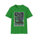 The Hermit IX Tarot Card T Shirt, Mystic Graphic Tee, Spiritual Shirt