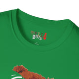 Cool Drippy Bear Unisex Softstyle T-Shirt
