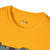 Dueling Samurai Warriors Japanese Samurai T Shirt, Asian Graphic Tee, Bushido Warrior Shirt