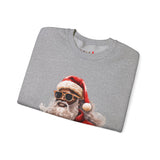Black Santa Unisex Heavy Blend™ Crewneck Sweatshirt