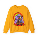 Bloody Knife Teddy Bear Sweatshirt