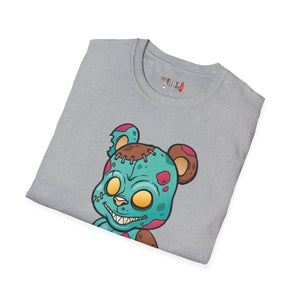 Dirty Evil Teddy Bear Unisex Softstyle T-Shirt