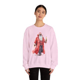 Black Santa 48 Unisex Heavy Blend™ Crewneck Sweatshirt