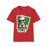 Colonel THC Funny Weed T Shirt, Cannabis Graphic Tee, 420 Stoner Shirt