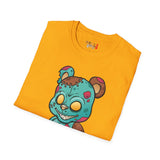 Dirty Evil Teddy Bear Unisex Softstyle T-Shirt