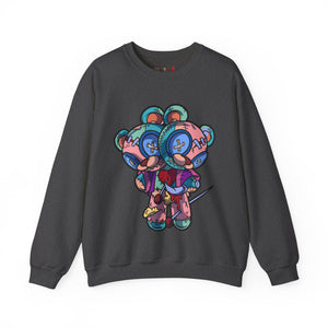 Twin Heads Teddy Bear Sweatshirt