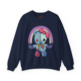 Rainbow Missing Eye Teddy Bear Sweatshirt