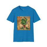 Samurai Toad Warrior Japanese Samurai T Shirt, Asian Graphic Tee, Bushido Warrior Shirt