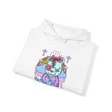Stitched Eyes Teddy Bear Hoodie