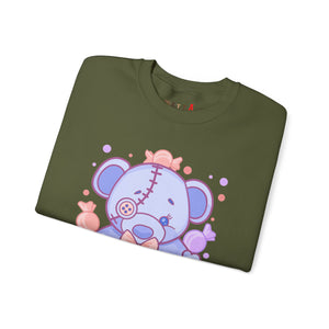 Pastel Baby Blue Teddy Bear Sweatshirt