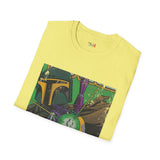 Bounty Hunter Blaster Retro Space T Shirt, Vintage Sci Fi Graphic Tee, Galaxy Shirt