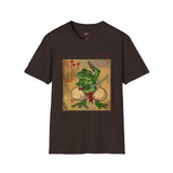 Samurai Toad Warrior Japanese Samurai T Shirt, Asian Graphic Tee, Bushido Warrior Shirt