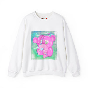 Purple Teddy Bear Sweatshirt